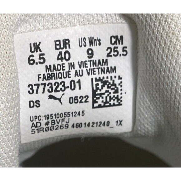 Women's Puma AXELION 'LIGHT FADE' Running Shoes Size 9. # 377323-01 - Picture 6 of 6